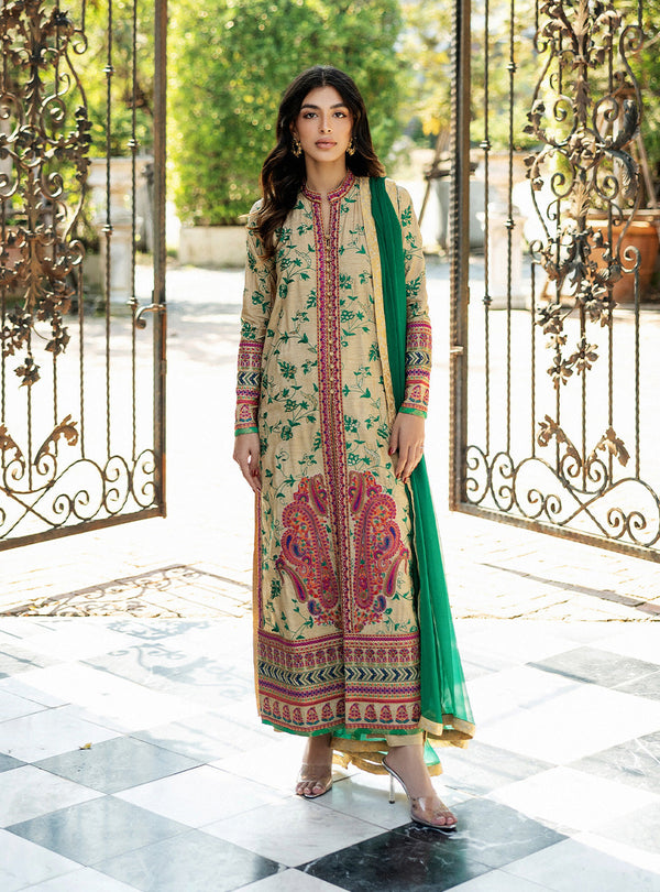 Jade Paradise Kashmiri Embroidery RTD